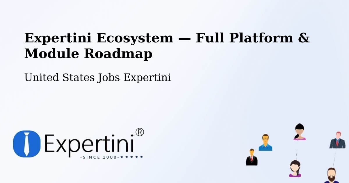 Expertini Ecosystem — Full Platform & Module Roadmap – Grants Pass
